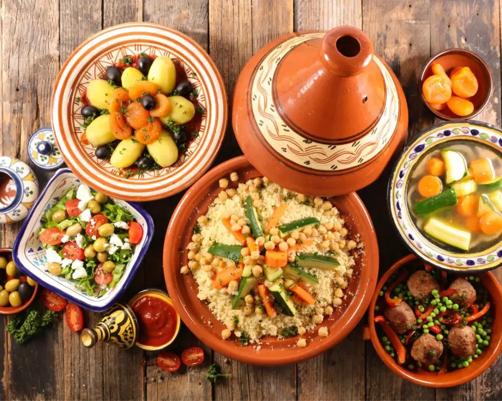 Moroccan cuisine and recipes